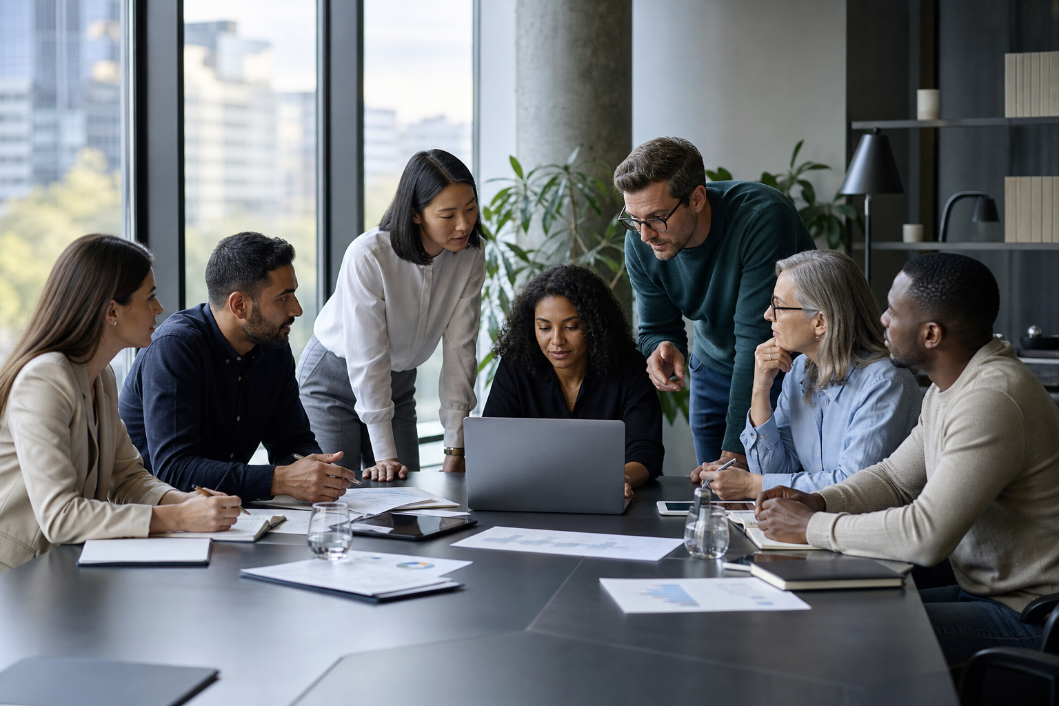 Professional CRM with Voice Services Focus